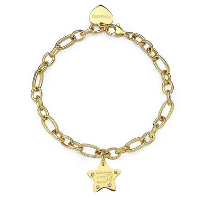 Produktbild von Armbanden   Mit Anhängern Charms Sagapò Gold   Kollektion  - frau