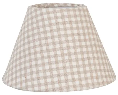 Immagine prodotto di Paralume Clayre & Eef Ø 23x15 cm / E27 Diamanti in ferro beige