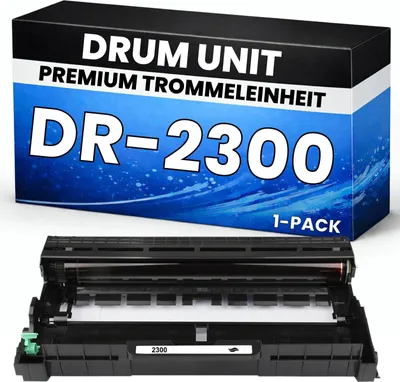 Produktbild von 2 x Trommel DR-2300 für Brother kompatibel Laser Drum DR2300 Premium Alternative DCP-L2500D/2520DW/2540DN/2540DW HL-L2300D/2340DW/2360DN
