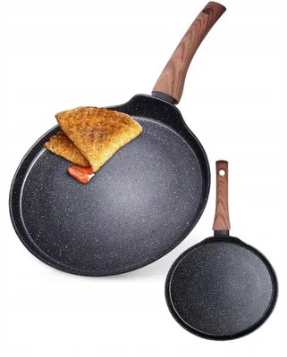 Produktbild von Vilde Crêpe-Pfanne Granit, Antihaft, für Induktion, 26cm
