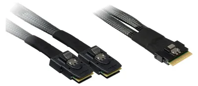 Imagen del producto de Inter Tech 88885641 Inter-Tech Kabel SFF 8654-8x - SFF 8087-2x 0,75m
