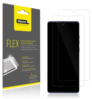 Produktbild von Schutzfolie für Motorola Moto G85 Folie, 100% Displayabdeckung, dipos Flex