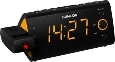 Immagine prodotto di Sencor SRC 330 OR radio Orologio digitale nero, arancione