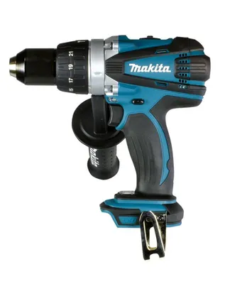 Produktbild von Makita DHP458Y1J, Lithium-Ion (Li-Ion), Schwarz, Blau