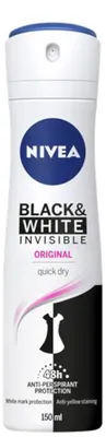 Zdjęcie produktu dla Nivea Deospray – Invisible Black and White – 150 ml.