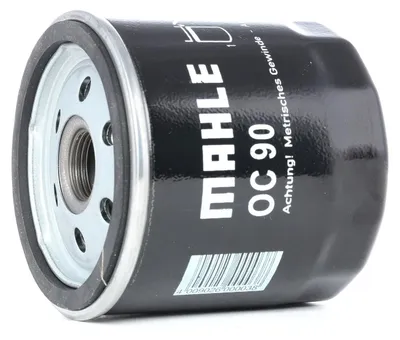 Produktbild von Ölfilter MAHLE OC 90 Anschraubfilter für VW Golf VII Schrägheck (5G1, BQ1, BE1, BE2) Golf IV Schrägheck (1J1) GOLF VI (5K1) Passat Variant (3C5)