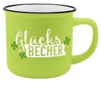 Produktbild von Gruss und Co 45782 Glücksbecher, New Bone China Porzellan, 35 cl