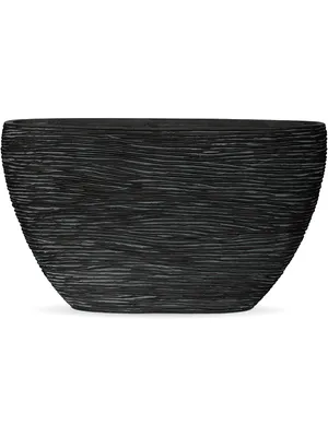 Produktbild von Capi Europe Topf oval Rib Anthracite & Ivory - 59x14x34 - Anthrazit