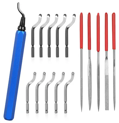Handentgrater 360° rotierend, 10 Klingen + 5 Diamantfeilen