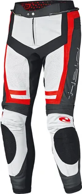 Zdjęcie produktu dla Skórzane spodnie motocyklowe Held Rocket 3.0, biały/czerwony, 52