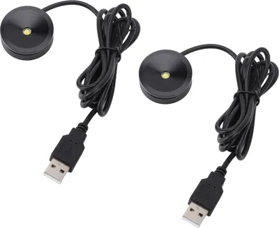Image de 2PCS Mini Spotlights LED Intérieur Aluminium USB 5V Lumière d'Accent LED pour Images Artwork Jewelry Showcase Display Cabinet Nature