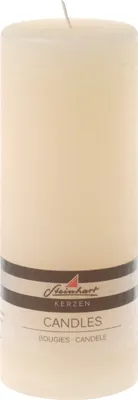 Produktbild von Stumpenkerze "Raureif" Creme 200/78 mm Steinhart Kerzen in RAL-Kerzen Güte Qualität