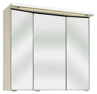 Produktbild von PELIPAL TRENTINO 920 Spiegelschrank 3D / Graphit / LED-Leuchte / 90 x 72 x 20 cm / EEK: A++
