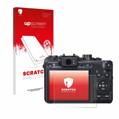 Produktbild von upscreen Schutzfolie für Canon PowerShot G10 Displayschutz Displayschutzfolie Folie Klar Transparent