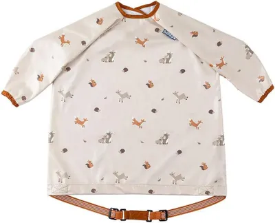 Image de Bibado Forest Friends Bavoir Beige  Beige Taille unique