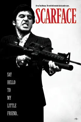 Obrázok produktu pre Plagát Scarface pozdravuje môjho malého priateľa