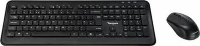 Obrázok produktu pre Targus AKM610UK, Plná veľkosť (100 %), Bezdrôtový, RF Wireless, QWERTY, Čierna, Obsahuje myš