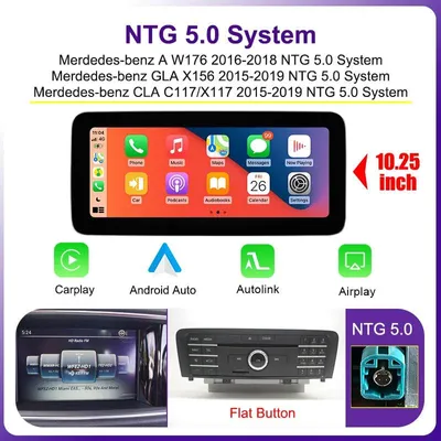 Produktbild von Multimedia-Autoradio mit Touchscreen – Kabelloses CarPlay – 10,25-Zoll-Display