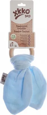 Produktbild von BMB Blätter Beißring - Baby Blau