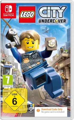 Image de Warner Bros. Games LEGO CITY Undercover, Nintendo Switch, Mode multijoueur, E10+ (à partir de 10 ans), Support physique