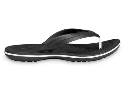 Produktbild von Crocs Crocband Flip, Männlich, Erwachsener, Flip-Flops, Schwarz, Einfarbig, 44 - 45