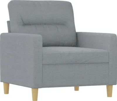 Obrázok produktu pre vidaXL Rozkladacie kreslo Light Grey 60 cm Látka