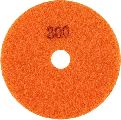Image de disque de polissage 100mm 4" pour granit, marbre et pierre (granularité 300)