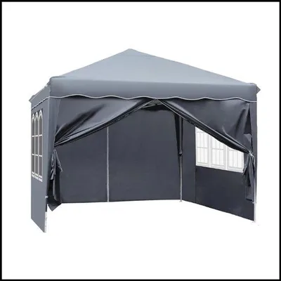 Zdjęcie produktu dla Wodoodporny namiot typu pop-up 3x3 m, szary