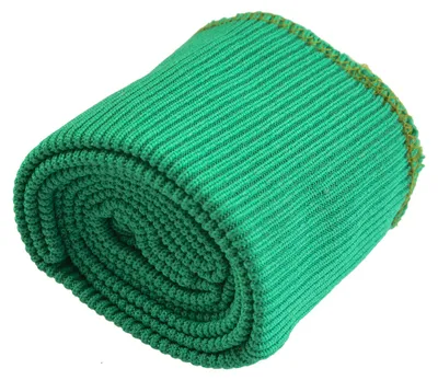 Strickbündchen Set, elastisch, Bündchen, Ärmelbund, grün