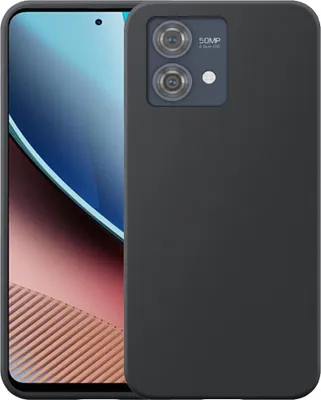 Produktbild von Geeignet für Motorola Moto G Stylus 5G 2023 Phone Case Flexible Silikon TPU Case - Flexible Back Cover Case Silikon TPU - Schwarz - Smartphonics