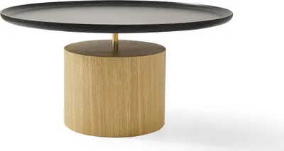 Produktbild von Couchtisch Beistelltisch Tische Holztisch Schwarz Luxus Möbel Holz