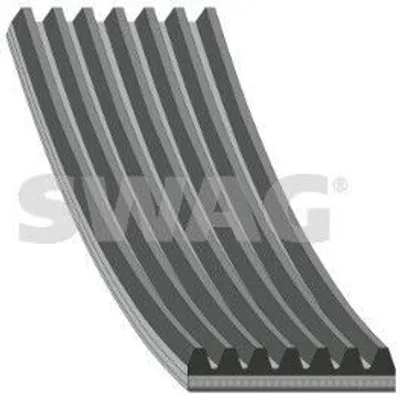 Produktbild von SWAG Keilrippenriemen 1792mm für OPEL Vivaro A Kastenwagen (X83) 33 10 9612