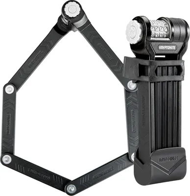 Productafbeelding van Famanu inklapbaar combinatiehangslot - zwart - 3 mm x 85 cm