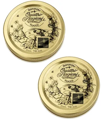 Weckdeckel 12er-Set, verschiedene Größen, 0,15–1,5 l, Glas/Metall, rund