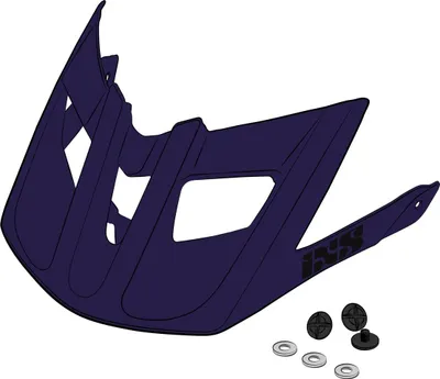 Produktbild von iXS Visor + Pins Trail EVO SM-XLW Grape