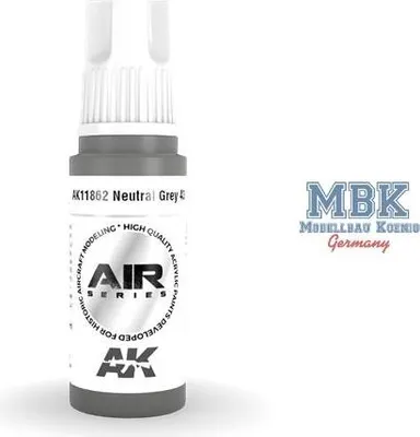 Zdjęcie produktu dla AK Interactive S.L. AK-11862 NEUTRAL GREY 43 – AIR (3. generacja)
