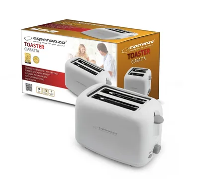 Zdjęcie produktu dla Esperanza EKT002 Caprese 2 Scheibe(n) 600 W Weiß