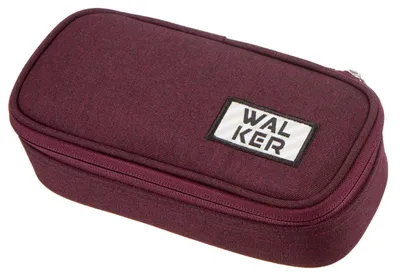 Obrázok produktu pre walker 49257/051 Schüleretui Concept Federbox weinrot