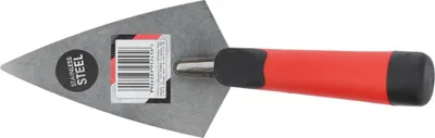 Image de Truelle de plâtrier effilée en acier inoxydable, 135 x 80 mm