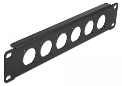 Immagine prodotto di DELOCK 10" D-Typ Patchpanel 6 Port schwarz
