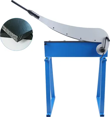 Obrázok produktu pre Nožnice na železo, čepeľ z uhlíkovej ocele, ergonomická rukoväť, modrá farba