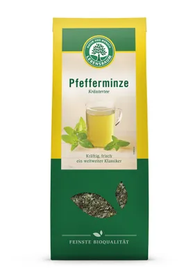 Produktbild von Lebensbaum Pfefferminztee Kräutertee 60g