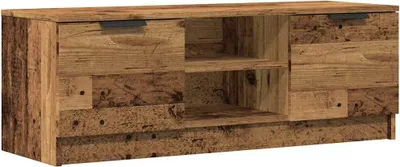 Produktbild von vidaXL TV-Schrank Altholz-Optik 102x35x36,5 cm Holzwerkstoff