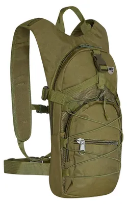 Produktbild von NC1732 Rucksack, Krabbenmuster, Nils Camp, Grün. Rucksack, Krabbenmuster, Nils Camp