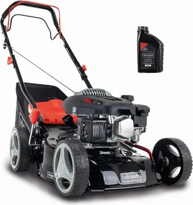 Produktbild von Scheppach Benzin Rasenmäher RM420A 3,3PS 5in1 mit Antrieb Breite 42cm 0,6 L Öl