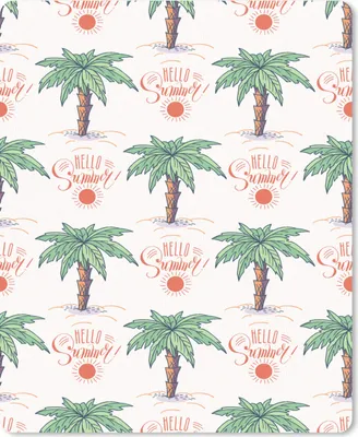 Produktbild von MuchoWow® Mauspad Mousepad Palme - Sommer - Muster 19x23 cm - Mousepads - Maus Mat - Pad - Mausunterlage - Mauspads - Spielen