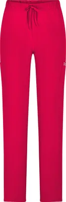 Produktbild von Damen Schlupf-Hose, jogpant, Sportsline, regular fit, rot, Größe L : rot : L : 96% Recycling-Polyester 4% Elasthan