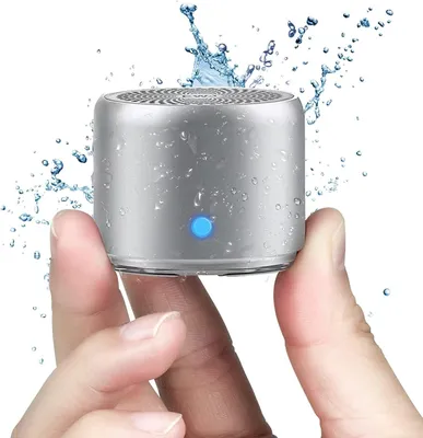 Produktbild von Bluetooth Lautsprecher Wasserdicht, Tragbarer kabelloser Outdoor Mini Lautsprecher, Starkem Bass mit Bass-Radiatoren,12Stunden Wiedergabe Klarer Klang
