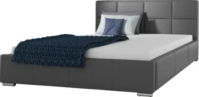 Produktbild von MIRJAN24 Polsterbett Marina, Bettkasten für die Bettwäsche mit Gasdruckfeder, Lattenrost aus Metall ist integriert (Farbe: Soft 020, Größe: 160 x 200 cm)