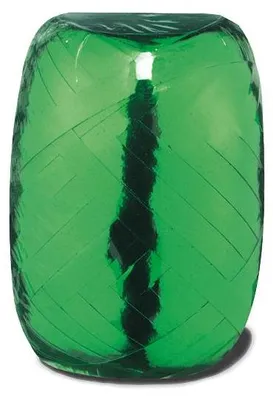 Produktbild von Geschenkband / Ringelband 20 m - grün dunkelgrün metallic